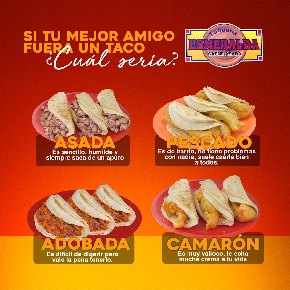 Taquería Esmeralda Menu - Image 1